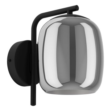 Eglo - Wall light 1xE27/28W/230V grey