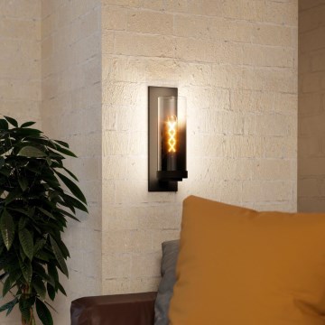 Eglo - Wall light 1xE27/40W/230V black