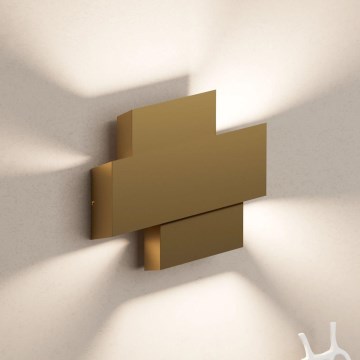 Eglo - Wall light 1xE27/40W/230V gold