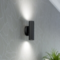Eglo - Wall light 2xGU10/5W/230V black