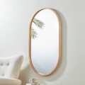Eglo - Wall mirror 100x60 cm brown