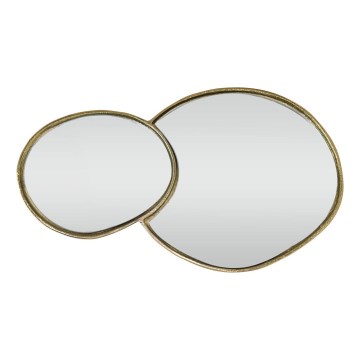 Eglo - Wall mirror 27,5x45 cm brass