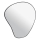 Eglo - Wall mirror 55,5x61 cm black