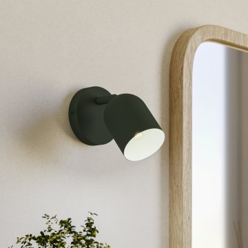 Eglo - Wall-mounted spotlight 1xE14/40W/230V green