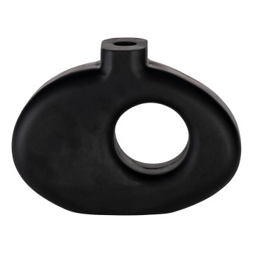 Eglo - Wooden vase 18x25,5 cm black