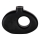 Eglo - Wooden vase 18x25,5 cm black