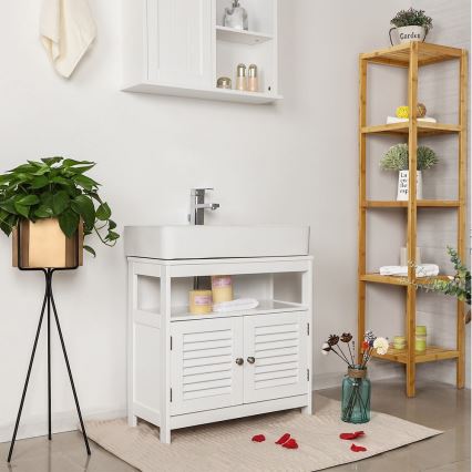 EIKE White Bathroom Cabinet
