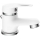 Eisl NI075SCR - SPEED Basin Mixer Tap, White/Polished Chrome