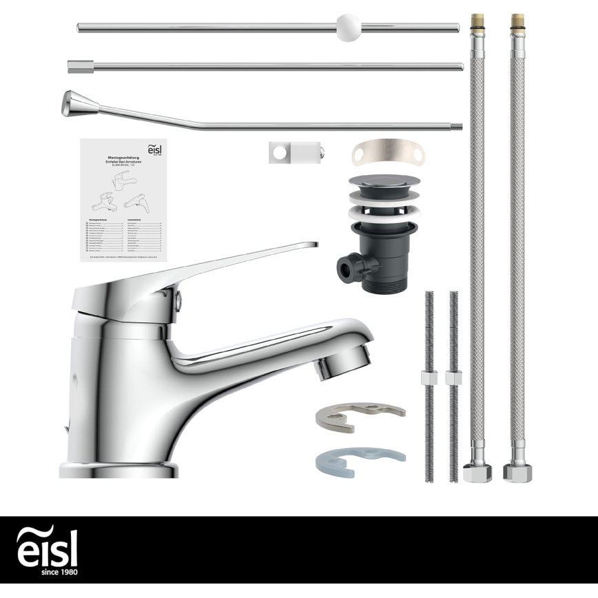 Eisl NI075SCR - Washbasin mixer SPEED polished chrome
