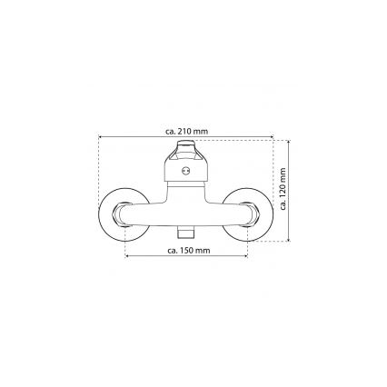 Eisl NI168CR - GRANDE VITA CLASSIC Shower Mixer, Polished Chrome