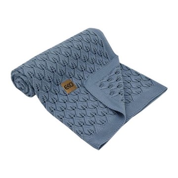 EKO - Bamboo blanket ROSE 80x100 cm blue