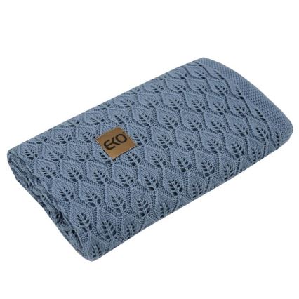 EKO - Bamboo blanket ROSE 80x100 cm blue
