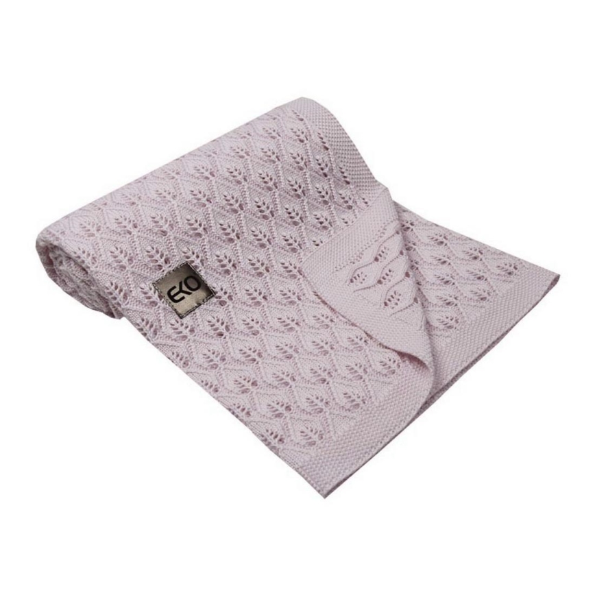 EKO - Bamboo blanket ROSE 80x100 cm pink