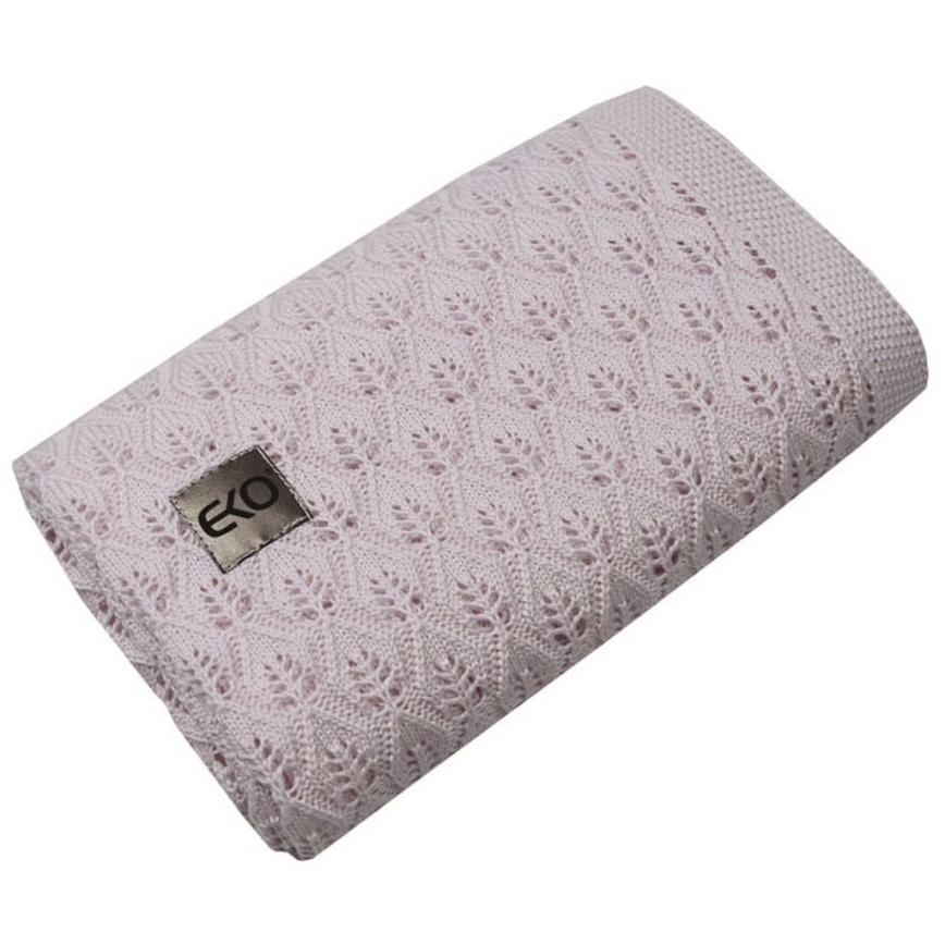 EKO - Bamboo blanket ROSE 80x100 cm pink