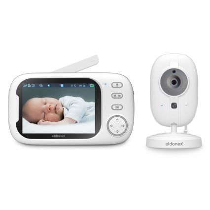 ELDONEX EBM-1010-WH - Baby monitor 5V/2000 mAh