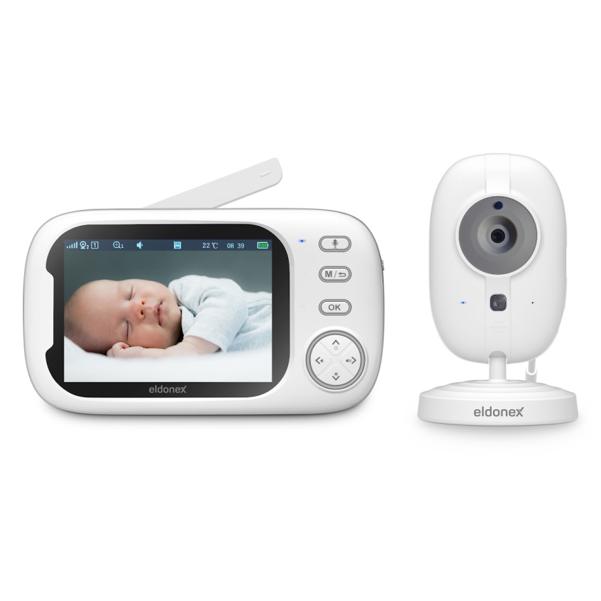 ELDONEX EBM-1010-WH - Baby monitor 5V/2000 mAh