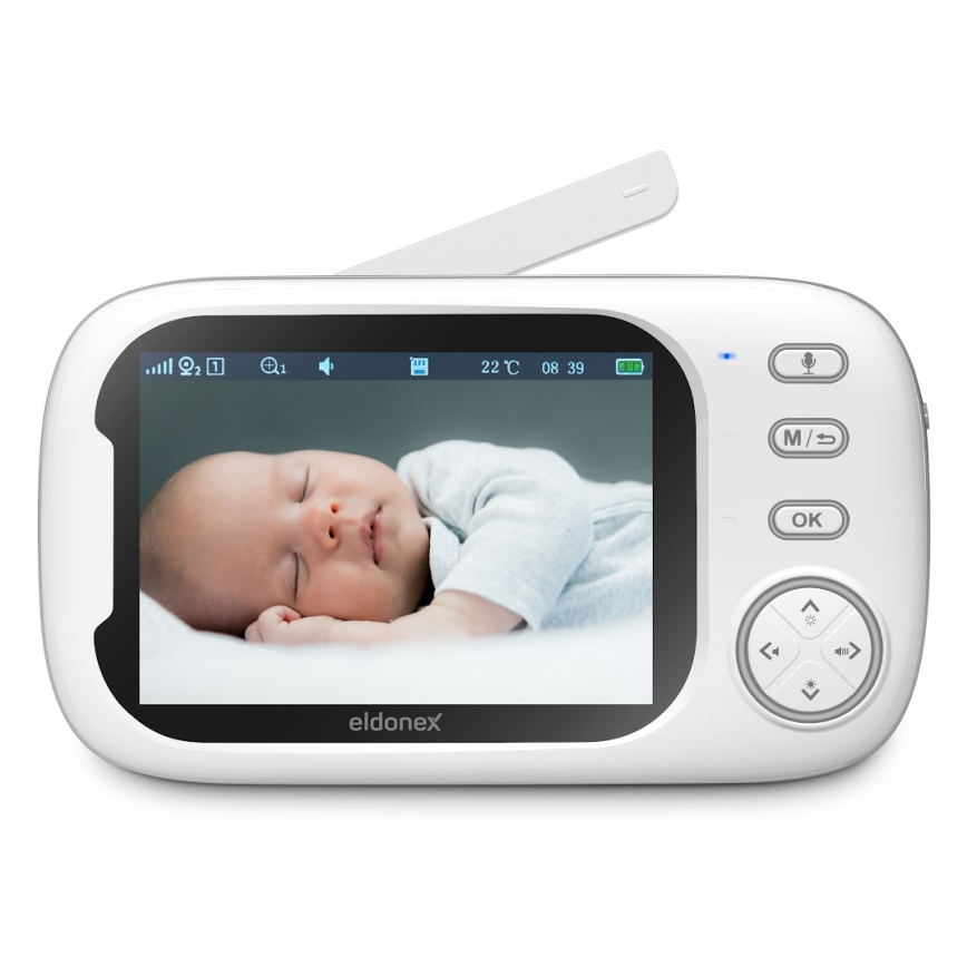 ELDONEX EBM-1010-WH - Baby monitor 5V/2000 mAh
