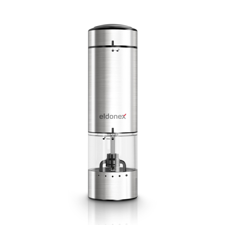 ELDONEX EPG-1100-SL - Electric salt/pepper grinder matte chrome