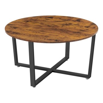 ELDUR Coffee Table Brown/Black