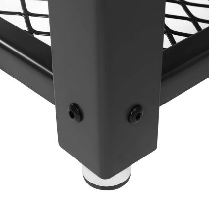 ELDUR Side Table, Brown/Black