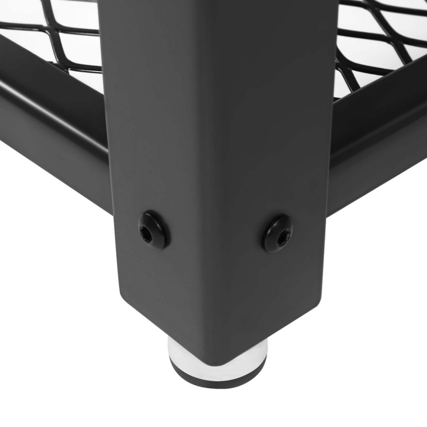 ELDUR Side Table, Brown/Black