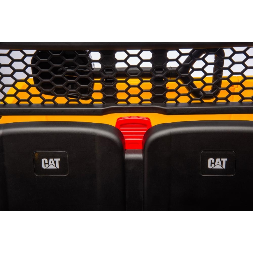 Electric car CAT 60W/7500 mAh yellow/black + remote control