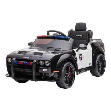 Electric car Dodge Challenger Police car 50W/4500 mAh  black/white