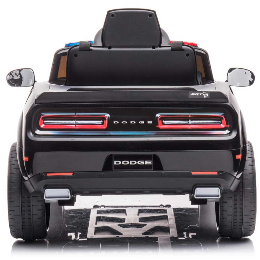 Electric car Dodge Challenger Police car 50W/4500 mAh  black/white