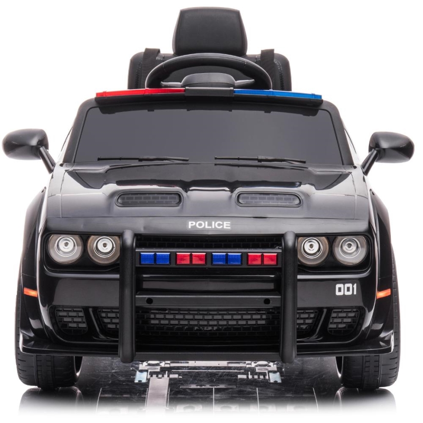 Electric car Dodge Challenger Police car 50W/4500 mAh  black/white