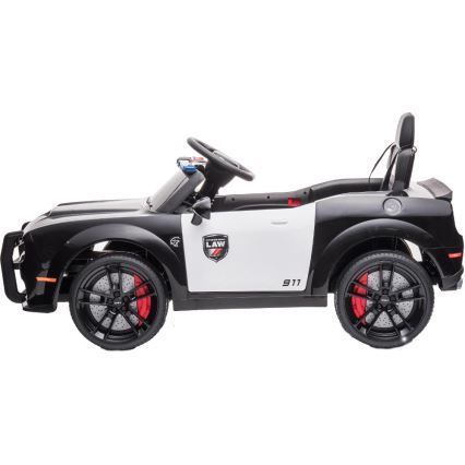 Electric car Dodge Challenger Police car 50W/4500 mAh  black/white