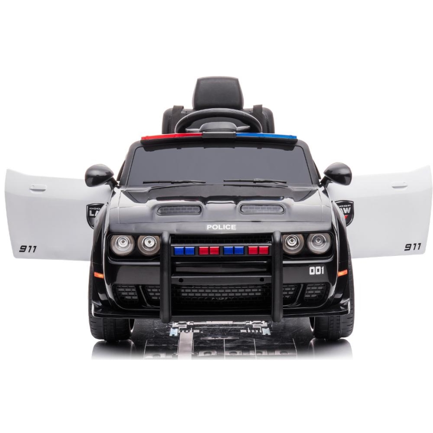 Electric car Dodge Challenger Police car 50W/4500 mAh  black/white