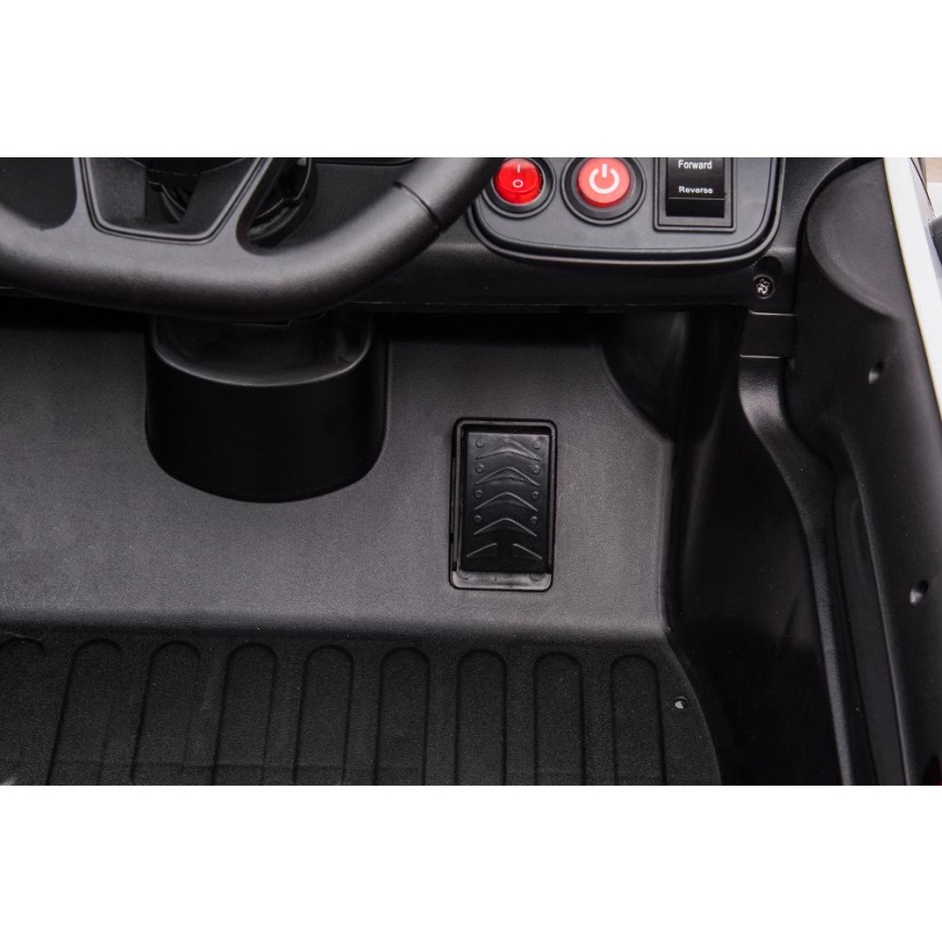 Electric car Dodge Challenger Police car 50W/4500 mAh  black/white