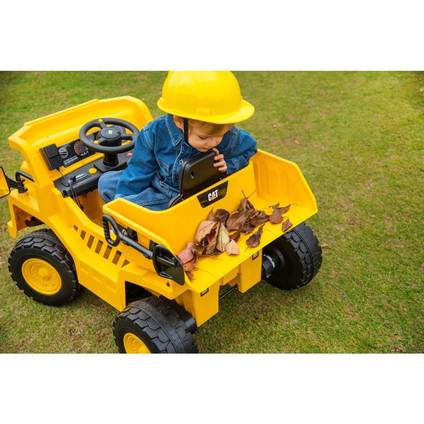 Electric car Loader CAT 60W/4500 mAh yellow/black