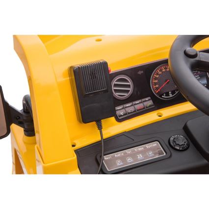 Electric car Loader CAT 60W/4500 mAh yellow/black