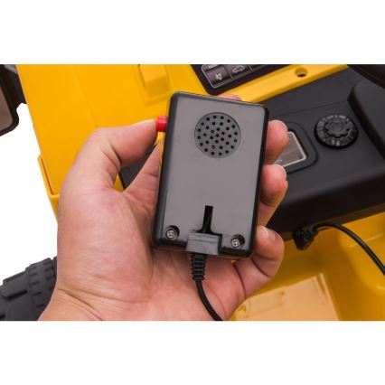 Electric car Loader CAT 60W/4500 mAh yellow/black