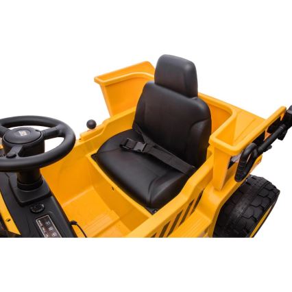 Electric car Loader CAT 60W/4500 mAh yellow/black