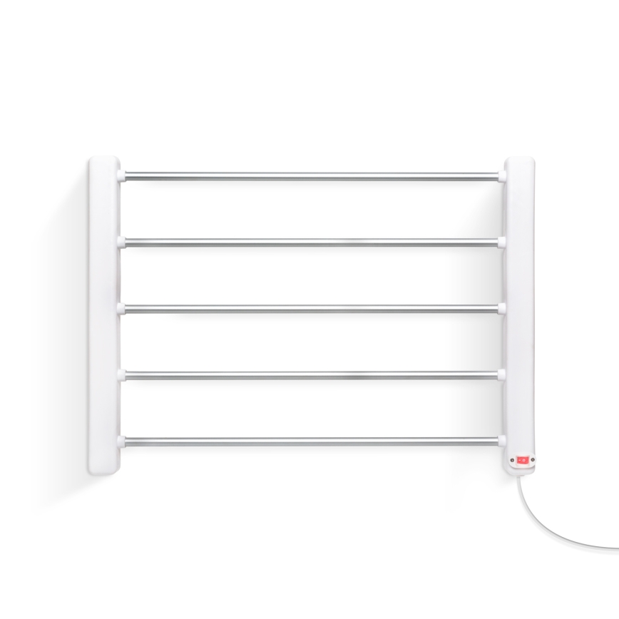 Electric heated towel rail 65W/230V 60x43,2 cm IPX1 white