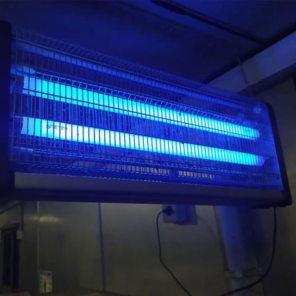 Electric insect zapper 2x15W/230V 100m2