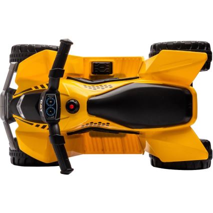 Electric quad bike CAT 30W/4000 mAh yellow/black