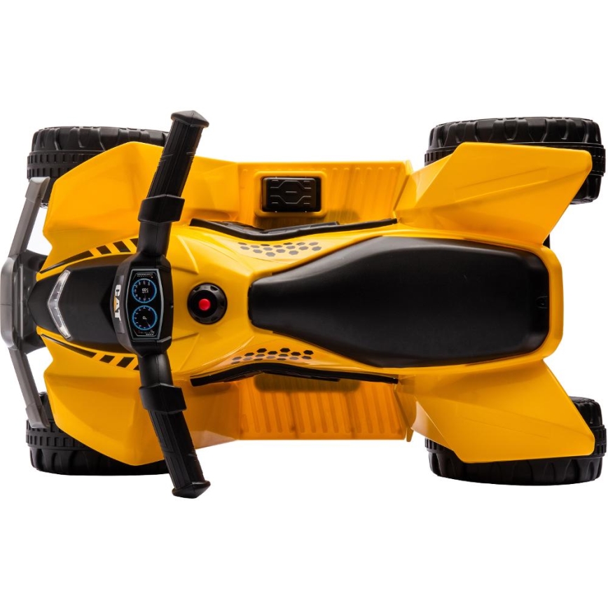 Electric quad bike CAT 30W/4000 mAh yellow/black