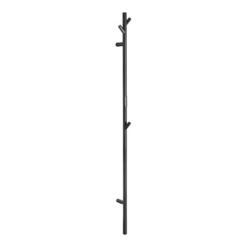 Electric Towel Rail, 172 cm, 46 W, Black