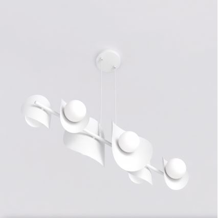 ELEMENTI Cable Pendant Chandelier 6xG9/8W/230V White