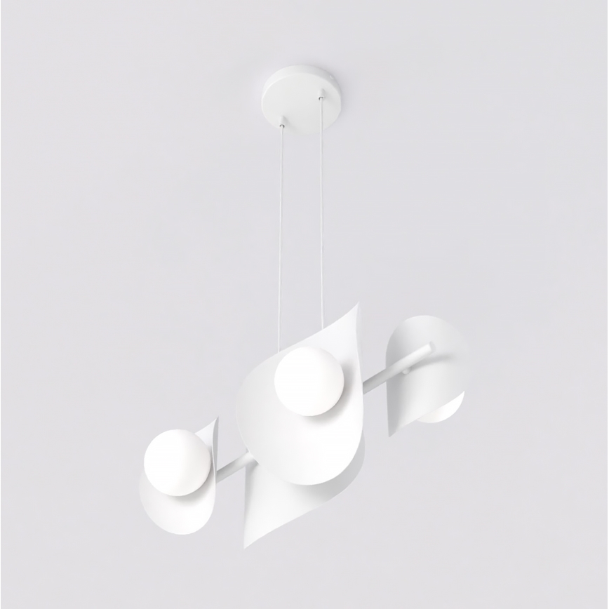 ELEMENTI cable pendant light 4xG9/8W/230V white