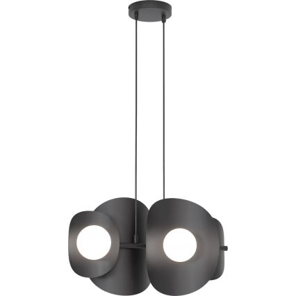 ELEMENTI cable pendant light 4× G9 / 8W / 230V black