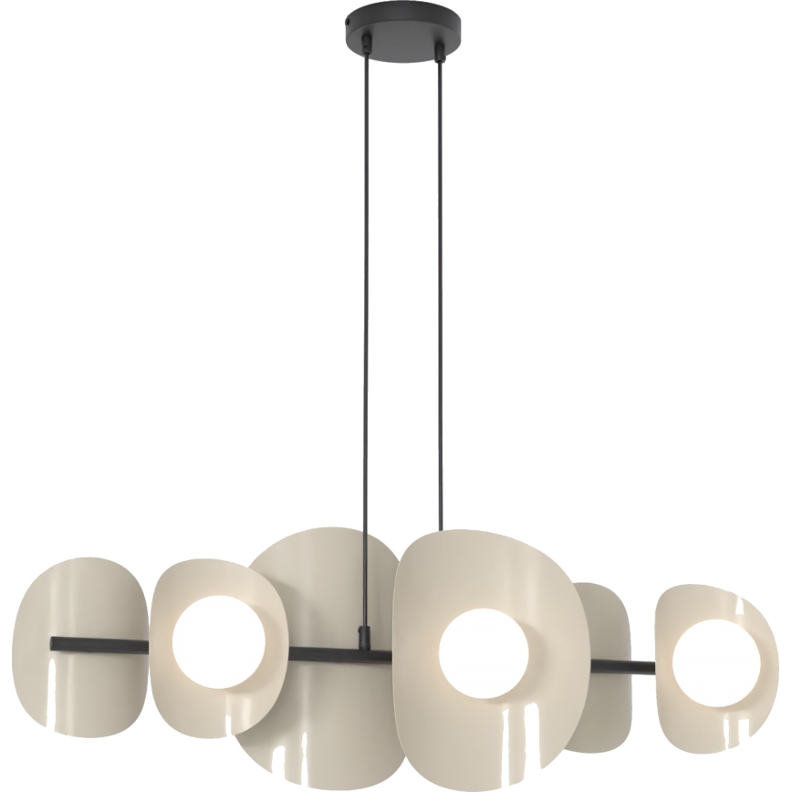 ELEMENTI cable pendant light 6xG9/8W/230V beige