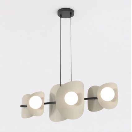 ELEMENTI cable pendant light 6xG9/8W/230V beige