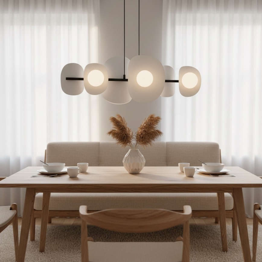 ELEMENTI Cable Pendant Light 6xG9/8W/230V Gray