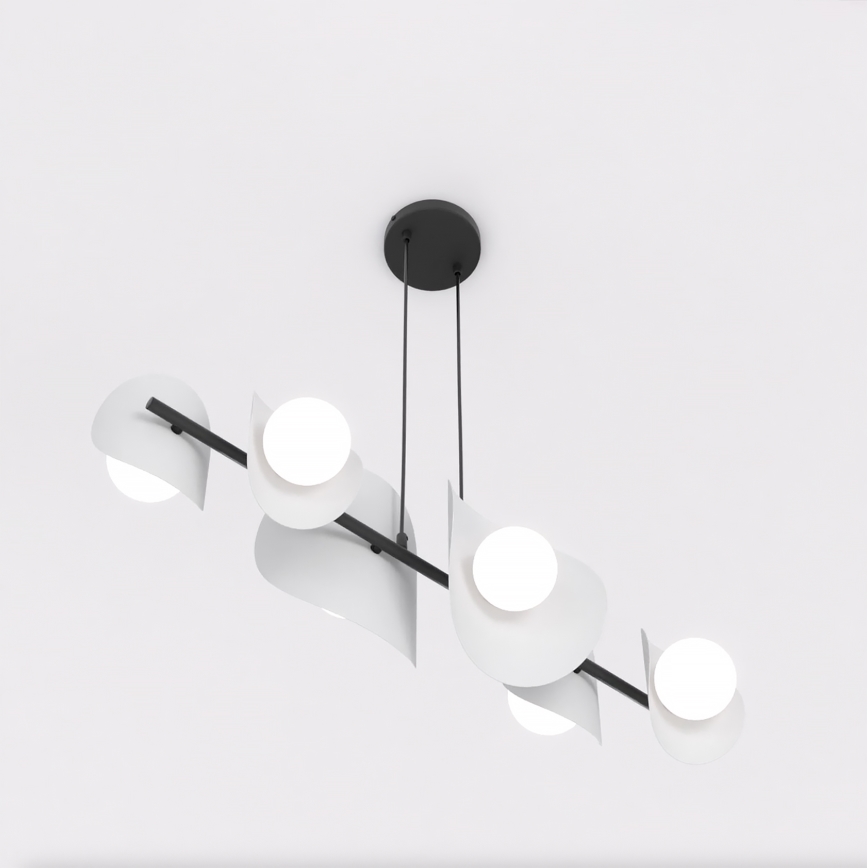 ELEMENTI Cable Pendant Light 6xG9/8W/230V Gray