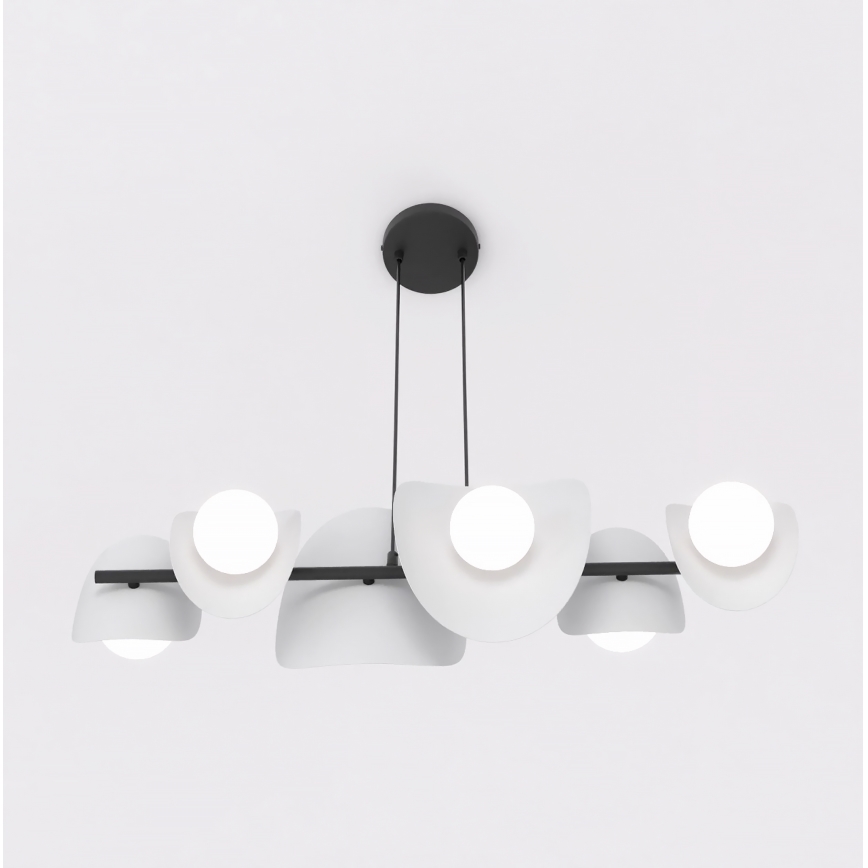 ELEMENTI Cable Pendant Light 6xG9/8W/230V Gray