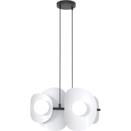 ELEMENTI cable-suspended pendant 4xG9/8W/230V grey